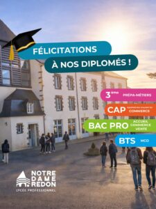 Lire la suite à propos de l’article Félicitations à nos diplômés !